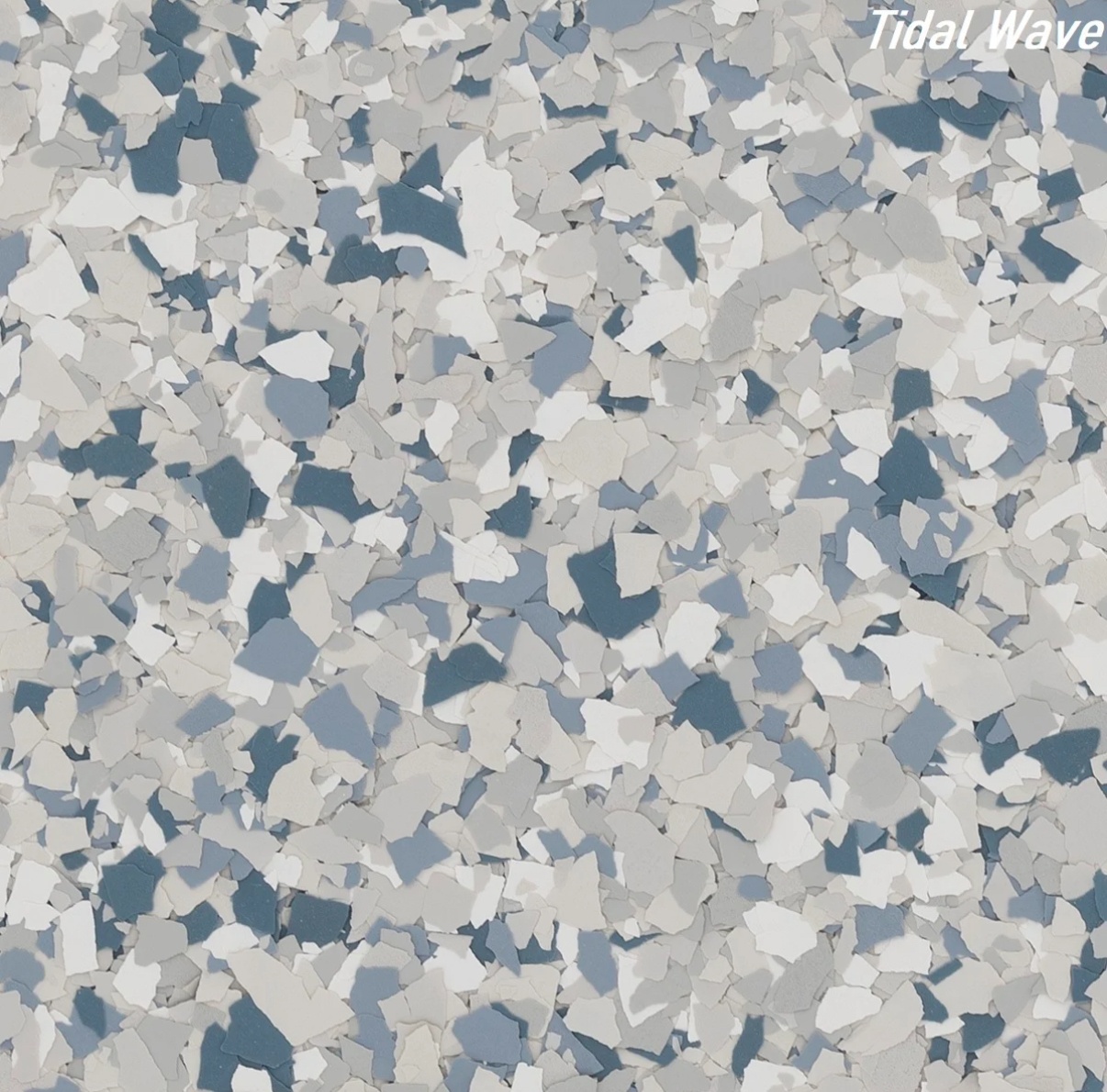 Colored flake Tidal Wave 1/4” (6 mm)