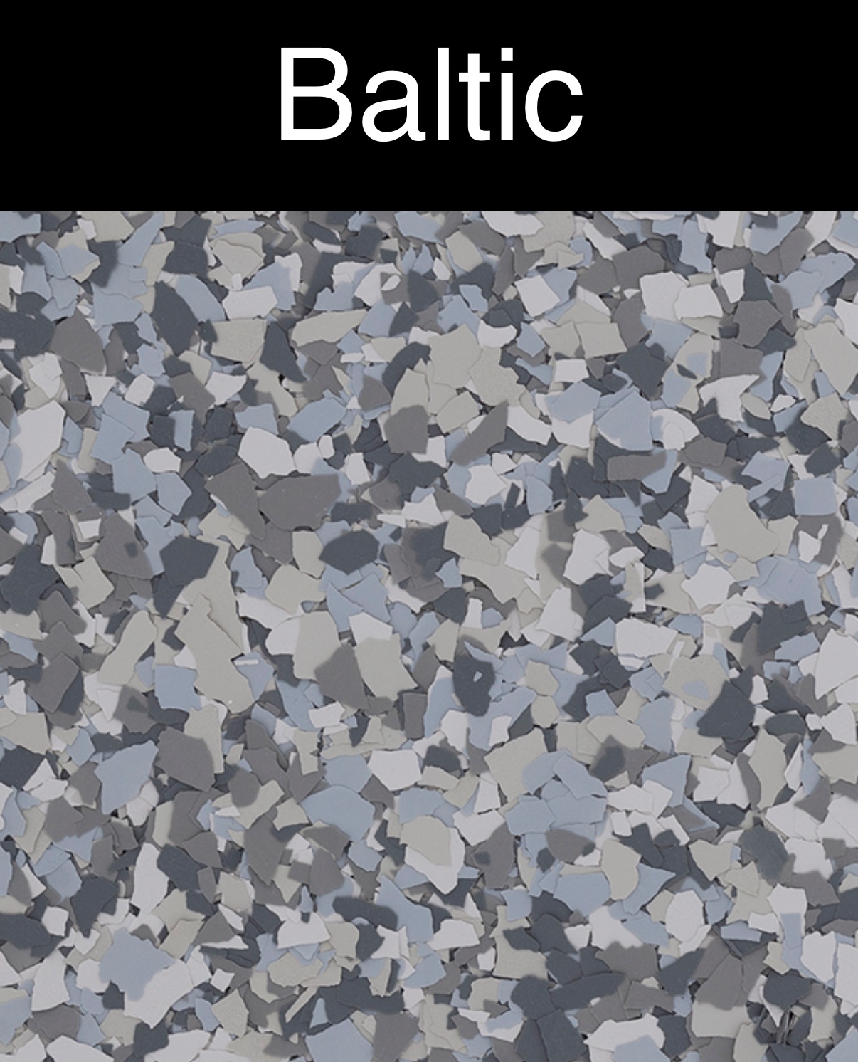 Colored flake Baltic 1/4” (6 mm)