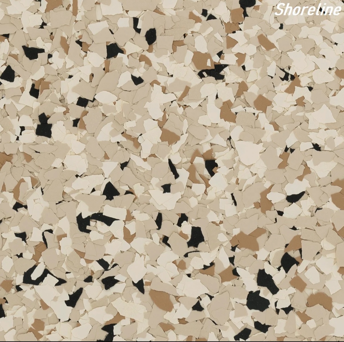Colored flake Shoreline 1/4” (6 mm)