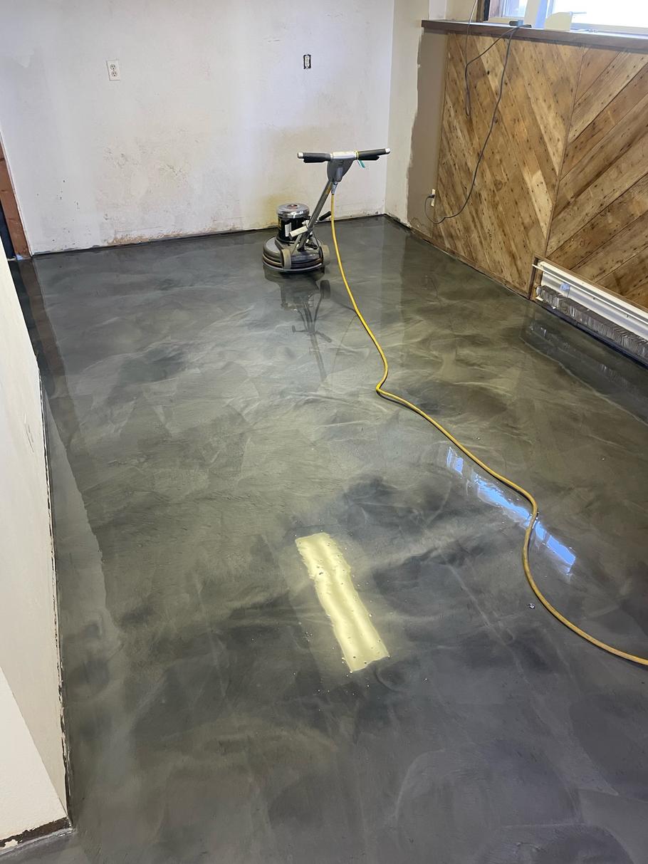 Epoxy floors Metallic floor coating